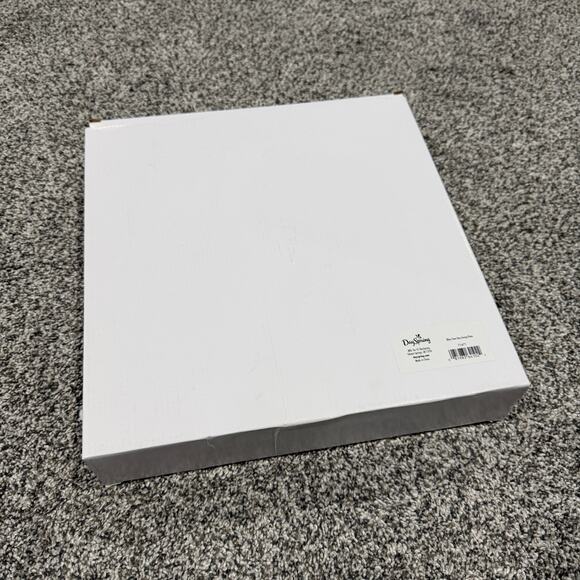 Dayspring Bless Your Day Holiday Giving Plate, White with Gold Foil, NEW IN BOX - Picture 6 of 6